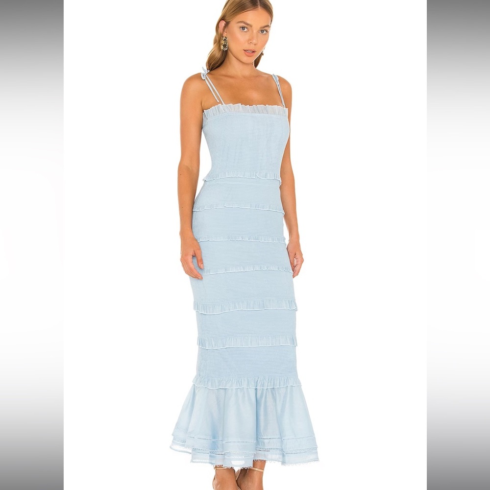 V. Chapman revolve geranium dress